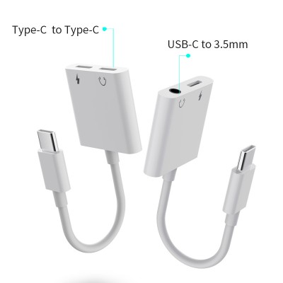 Hot Item Headphones Charger & Adapter Usb Charger 2 In 1 Adapter Charger For Mobile Phone