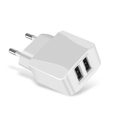 Wholesale 2.1A Fast 2 Ports CE FCC ROHS PD USB Wall Charger For Apple Iphone